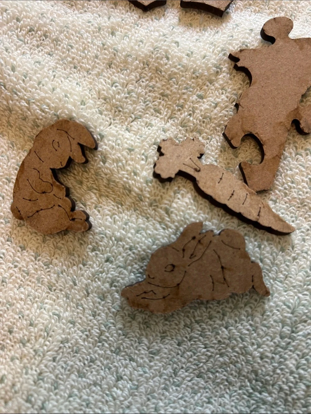 Wentworth Peter Rabbit 15-Piece Wooden Jigsaw Puzzle - Blue & Brown